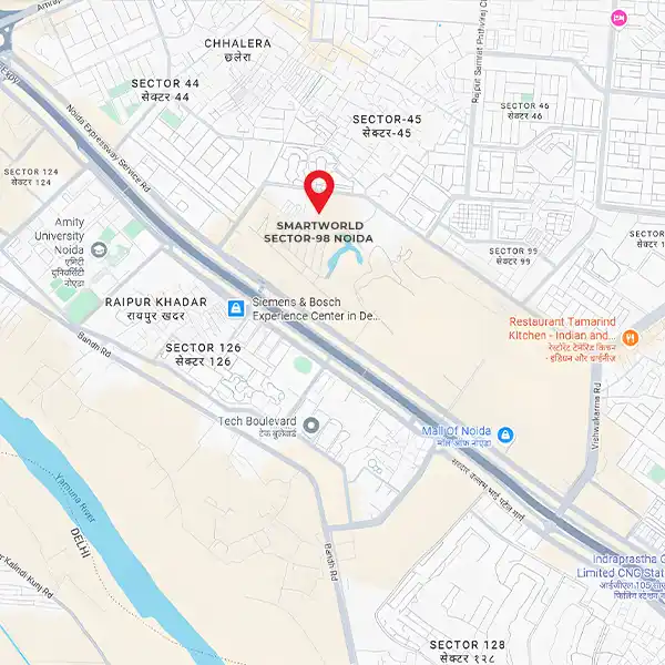 M3M & Elie Saab Residences Location Map