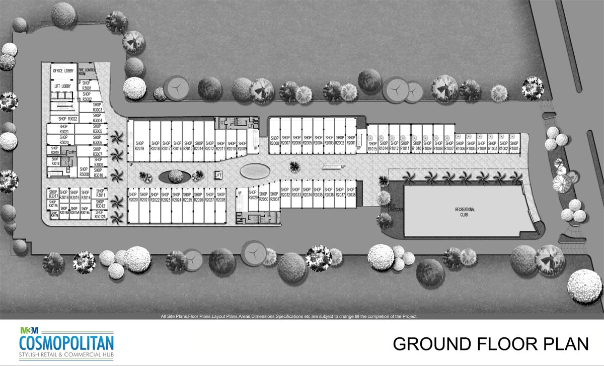 M3M Cosmopolitan floor plan