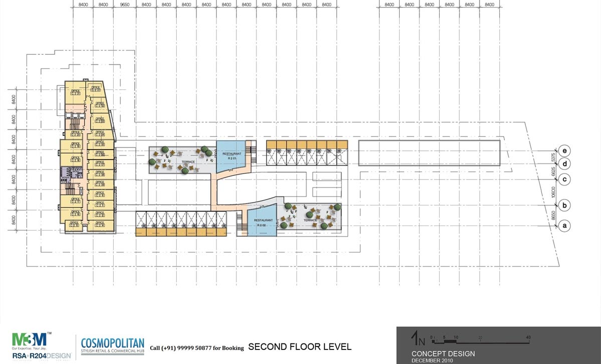 M3M Cosmopolitan floor plan