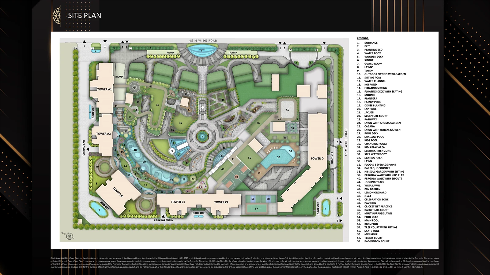 M3M The Cullinan Site Plan