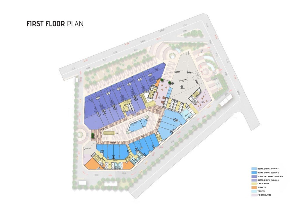 M3M IFC floor plan