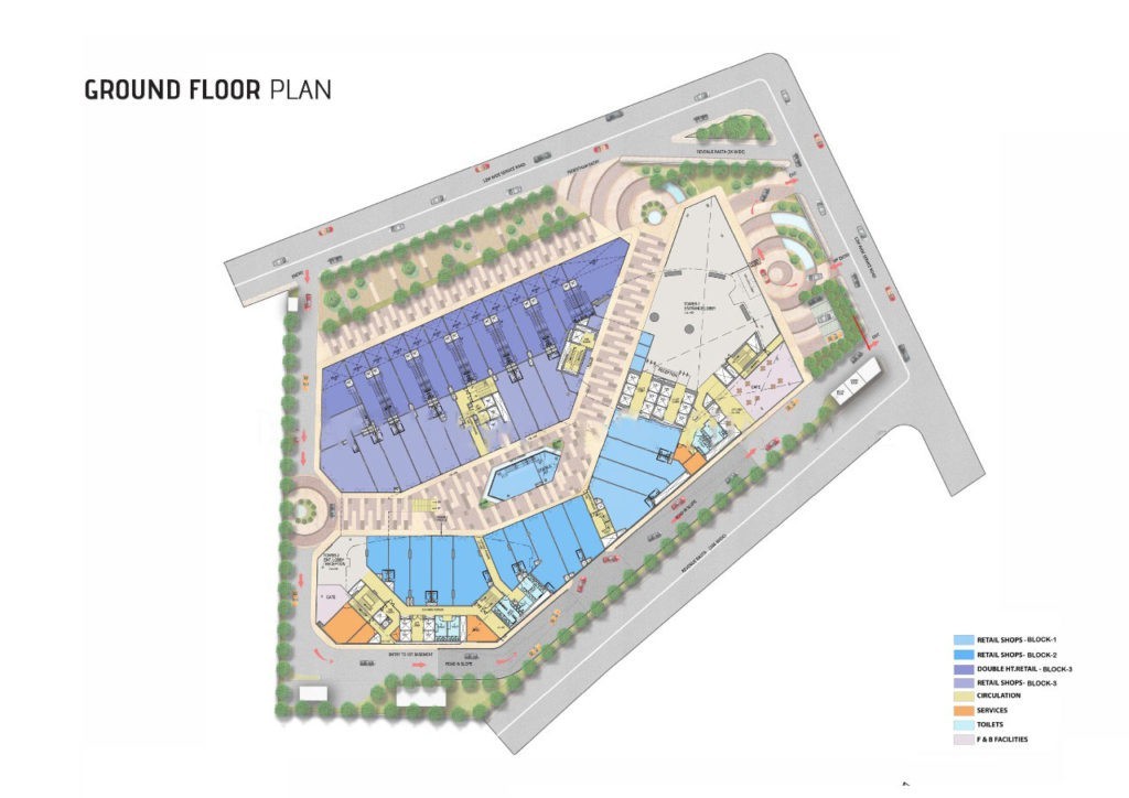 M3M IFC floor plan