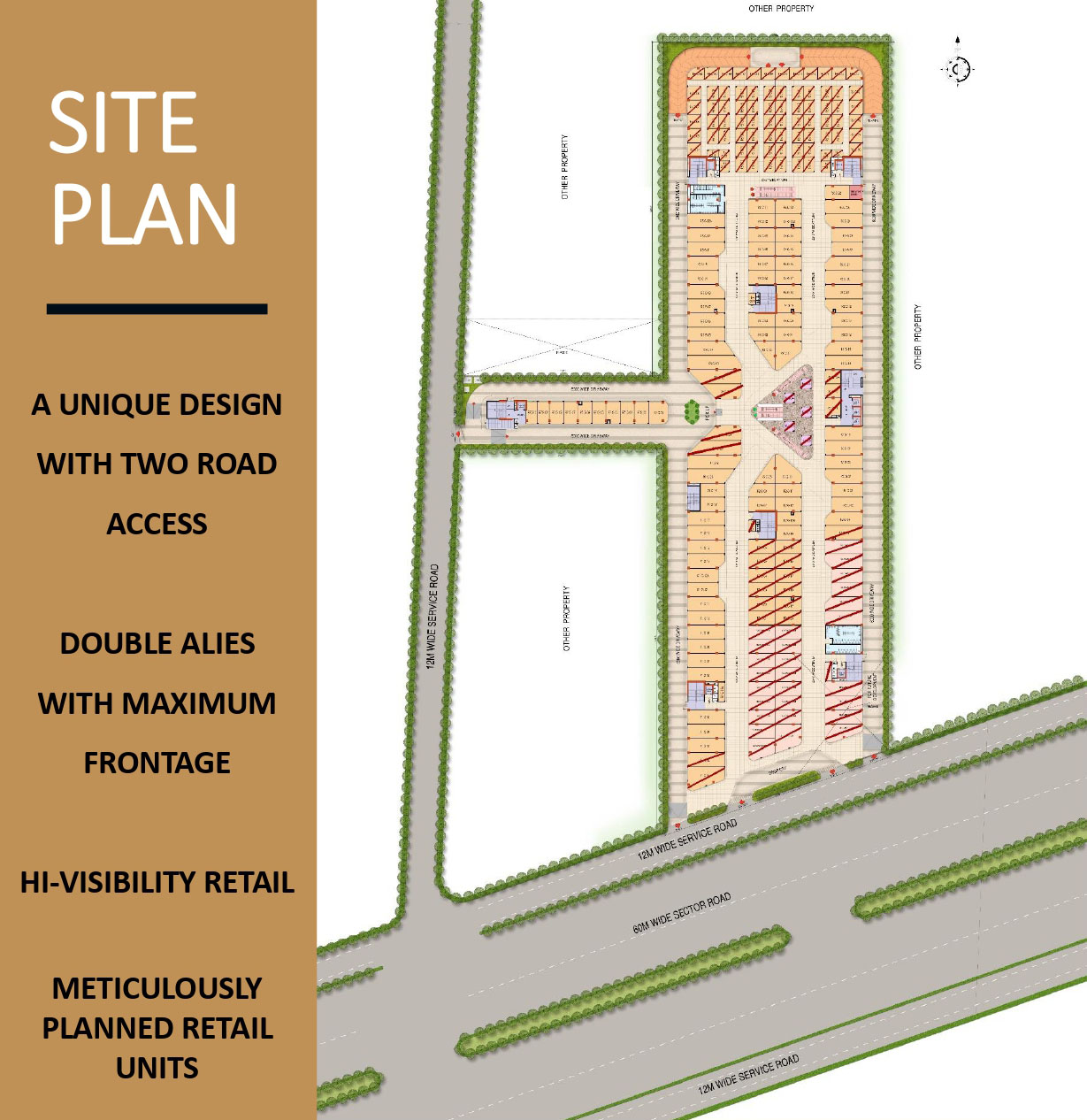 M3M Route 65 site plan