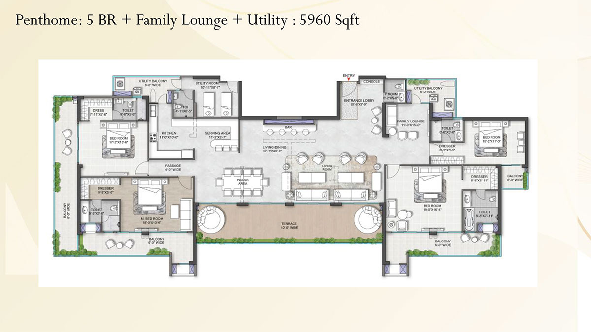 M3M St Andrews at SCDA Floor Plan