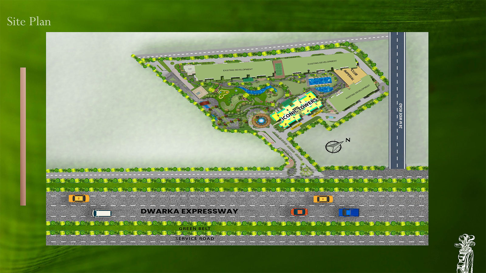 M3M St Andrews at SCDA Site Plan